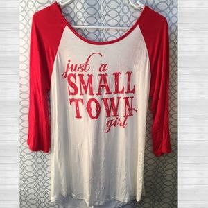 Just A Small Town Girl Top